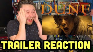 Dune 2020 Official Trailer Reaction [upl. by Eesyak]