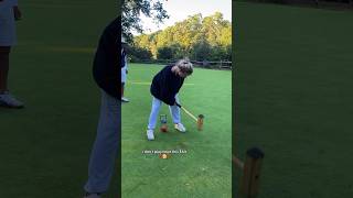 CROQUET LEGEND 😤💯 sports croquet professional trickshots [upl. by Atled]