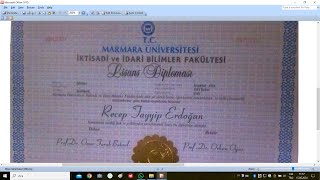 Erdoğan Ve Diploması [upl. by Livia]