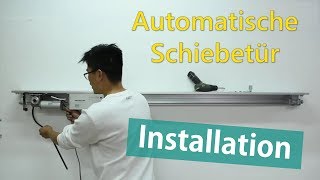 Installationsanleitung für automatische Schiebetüren [upl. by Fina997]