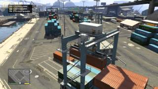 Grand Theft Auto 5Walkthrough Part 24Mission23Scouting The Port [upl. by Justus998]