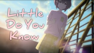 A Silent Voice AMV  Little Do You Know [upl. by Ahseyd]