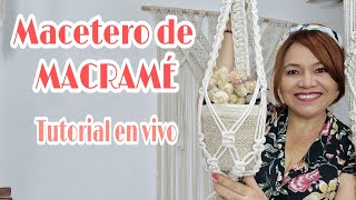 MACETERO de Macramé [upl. by Novelia]