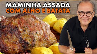 CHEF TAICO ENSINA A MELHOR RECEITA DE MAMINHA ASSADA COM ALHO E BATATAS [upl. by Ymerej]