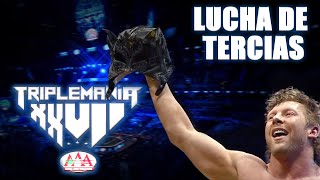 KENNY OMEGA y The Young Bucks Vs LUCHA BROTHERS y Laredo Kid  AEW VS AAA en Triplemanía XXVII [upl. by Ardnuhsal]