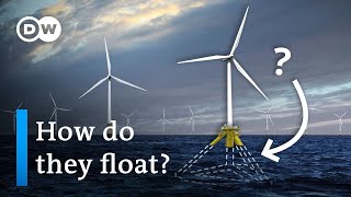 Floating wind turbines Offshore energys secret weapon [upl. by Nnylamme661]