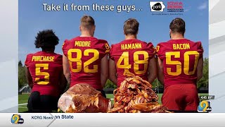 New NIL deal with Iowa State football players encourages Iowans to buy more pork [upl. by Caundra711]