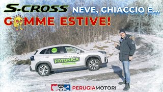 Nuova SCross Test Drive su NEVE E GHIACCIO con GOMME ESTIVE [upl. by Ydnir]