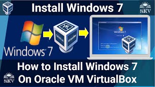 How To Install Windows 7 Pro On VirtualBox In Windows 1011  Install Windows 7 On VM VirtualBox [upl. by Dnalel744]