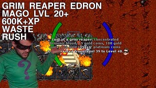 TIBIA  Mago lvl 20 GRIM REAPER EDRON 600KH  Sorcerer para Iniciantes 8 ao 100  Parte 5 [upl. by Eniawtna645]