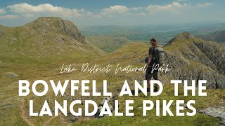 Lake District Walks  Bowfell and The Langdales Pikes [upl. by Hana]