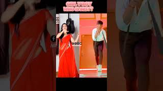 Girl vs boy dance battle 2024  Dance competition girl vs boy  dance performance India [upl. by Sinylg]