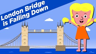 London Bridge is Falling Down  Childrens Nursery Rhyme  The Nursery Channel [upl. by Alejoa]