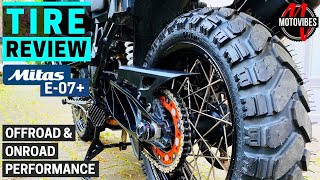 MITAS E07 TIRE REVIEW  OFFROAD amp ONROAD  KTM 1290 Super Adventure S [upl. by Anelehs]