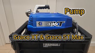 Graco XT amp Graco ST Max Сравнение насосов [upl. by Esimehc330]