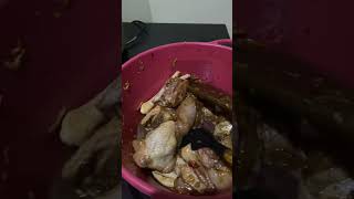 Chicken and roasted plantain made with air fryer food foodie cooking foodlover chicken [upl. by Ietta]