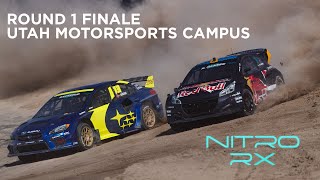 Nitro Rallycross Live Broadcast  Round 1 FINALE  Utah Motorsports Campus [upl. by Garrity]