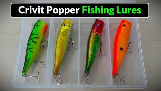 Crivit Popper Fishing Lure Set from Lidl Review  First Impressions [upl. by Ssitnerp]