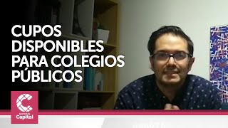 46 mil cupos disponibles para colegios públicos de Bogotá [upl. by Adel]