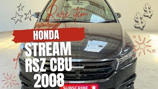 RARE ITEM🤑  HONDA STREAM RSZ CBU 2008 [upl. by Araiek111]