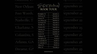 My Book Tour Dates [upl. by Melquist545]