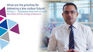 What are the priorities for delivering a low carbon future Priority 1  Clean tech at scale [upl. by Rotman]