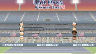 MOUSEBREAKER  Sports Heads Tennis Open Part 1 LAG [upl. by Katz819]