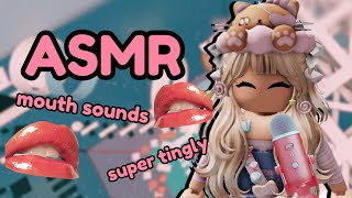 🧸ྀི Roblox ASMR ⋆˚✿˖° mouth sounds ✧₊⁺ inaudible ✧₊⁺ SUPER TINGLY [upl. by Ardell911]