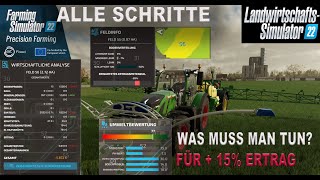 LS22 Precision Farming  Wie funktioniert es Alle Schritte Erklärt  Bodenproben  mehr Ertrag [upl. by Nemajneb275]