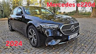 mercedes mercedeseclass Mercedes E220d 4matic 2024 ☆Review☆ [upl. by Auqinom]