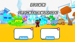 Redeeming 2 Pet Simulator Codes [upl. by Rochemont65]