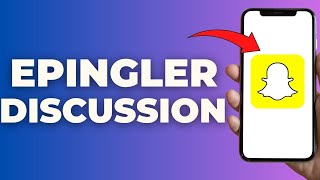 Comment Epingler Une Conversation Sur Snapchat  FACILE [upl. by Gensler]