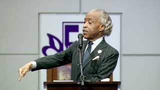 One More River To Cross Joshua 31  Rev Al Sharpton [upl. by Liscomb]