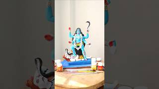 Jai ma kali  kali mata murti making with clay [upl. by Leandro588]