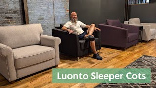 Luonto Sleeper CotsChairs  Fit a Bed in Any Room [upl. by Liebowitz650]