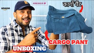 Hubberholme  CargoJoggers Pant  Unboxing amp Review  Cargo Pants Online at Affordable Price [upl. by Anawad]