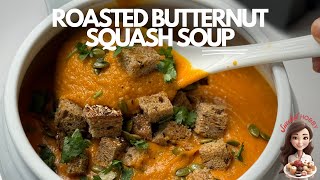 Roasted Butternut Squash Soup [upl. by Paulita278]