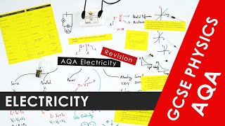 All of AQA Electricity Explained  GCSE 91 Physics REVISION [upl. by Rfinnej795]