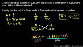 Prealgebra 73a  Solving Percent Applications [upl. by Chelsy]