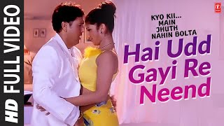 Hai Udd Gayi Re Neend  Full Video Song  Sonu Nigam  Anuradha Sriram  Govinda  Rambha [upl. by Dnomrej]