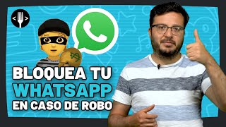 Como bloquear mi WhatsApp si me robaron el celular  Código Espagueti al Servicio de la Comunidad [upl. by Adrien]