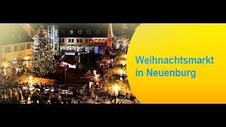 Neuenburg am Rhein  Weihnachtsmarkt [upl. by Oicirbaf131]