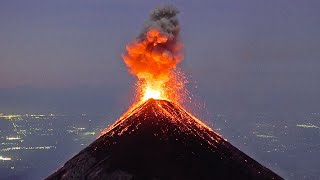 5 Stunning Volcano Eruptions Caught On Camera [upl. by Steere]