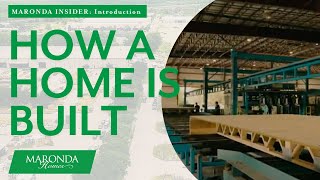 Maronda Insider How We Build Homes [upl. by Annaxor]