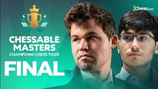 GRAN FINAL Magnus Carlsen vs Alireza Firouzja  Chessable Masters [upl. by Assi]