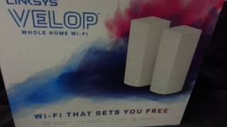 Review Linksys Velop Tri band AC4400 WiFi Mesh System [upl. by Carlisle]