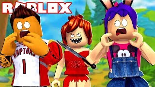 TROLEANDO A LA CHICA DE ROJO  ROBLOX  CKEPU [upl. by Nadruoj]