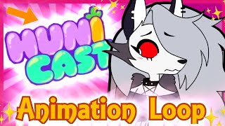 💕 FUNNY HuniCast Moment  Furry Fighting Game  Loona Animation Loop hunicast helluvaboss 💕 [upl. by Gonsalve410]