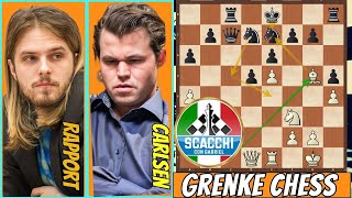 Grandissima Battaglia Nella CaroKann Rapport vs Carlsen [upl. by Fleisig]