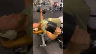 Superset trening bryst og biceps Ep37 [upl. by Atsahs]